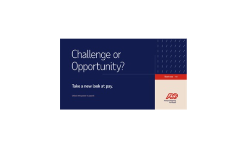 Challenge or Opportunity? Take a new look at pay