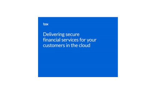 Delivering Secure Financial Services for Your Customers in the Cloud